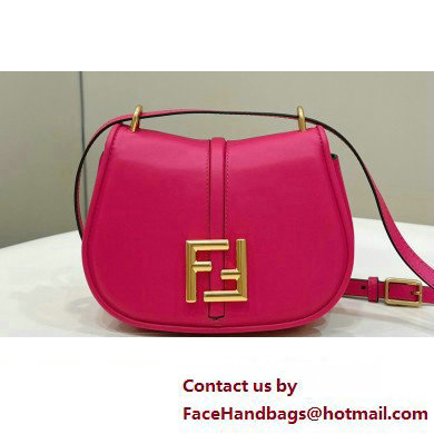 Fendi C Com Small bag in leather Fuchsia 2023 Fendi C Com Small bag in leather Fuchsia 2023